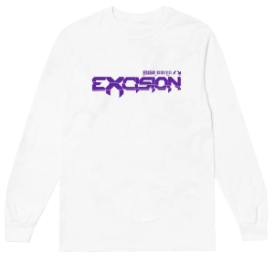 EXCISION SMOKE SIGNALS LONG SLEEVE TEE (WHITE)